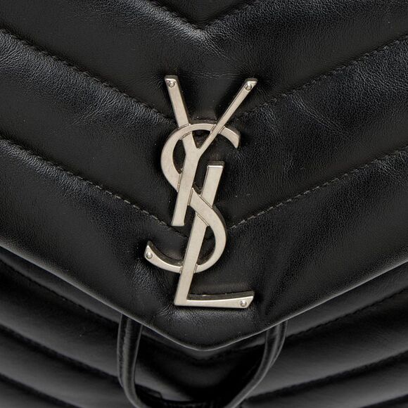 Saint Laurent Matelasse Calfskin Monogram LouLou Medium Backpack - Picture 10 of 15